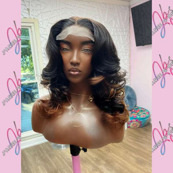 Koko wig on a mannequin.